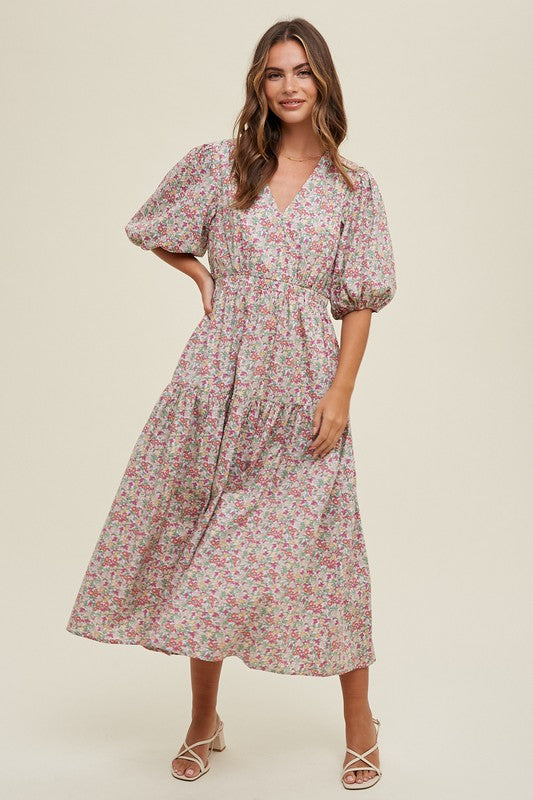 Annie Dress With Puff Sleeve