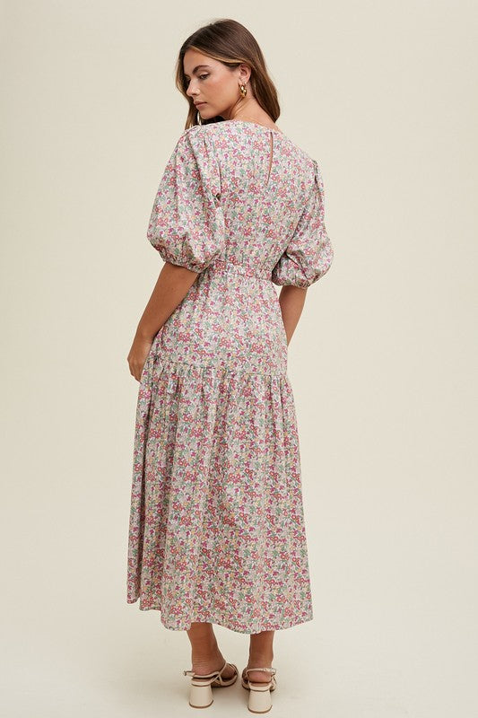 Annie Dress With Puff Sleeve