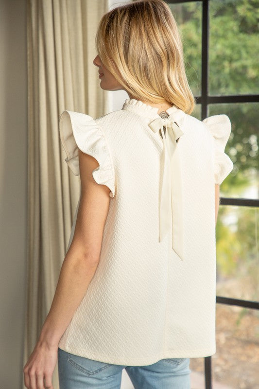 The Julia Top with Tie Back