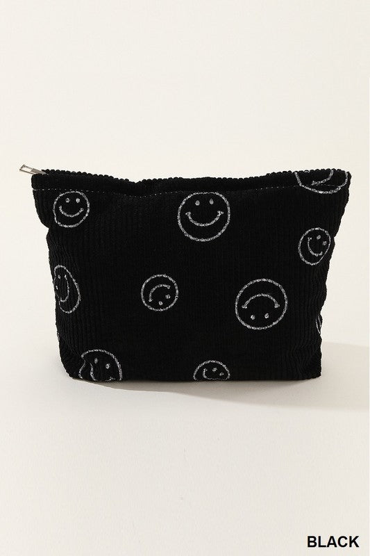 Smile Cosmetic Makeup Clutch Bag