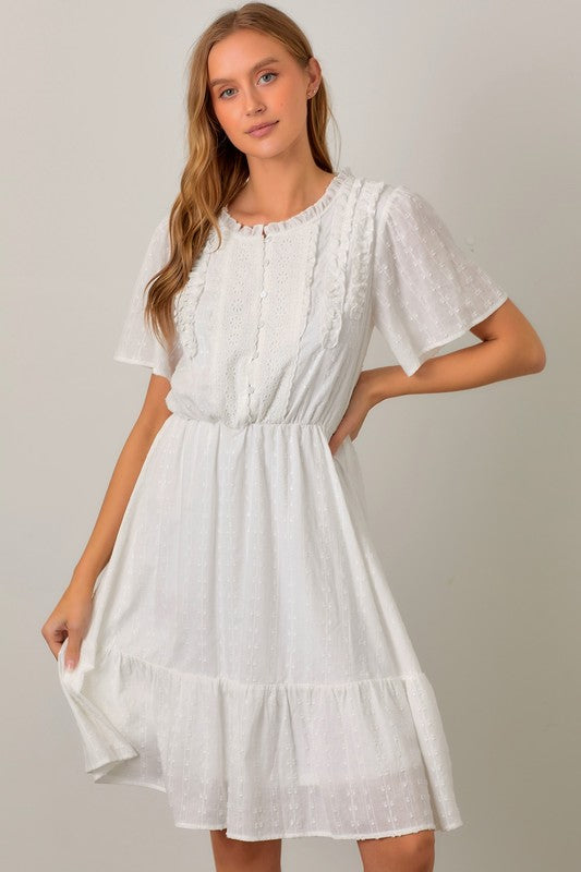 Summer Breeze Eyelet Dress