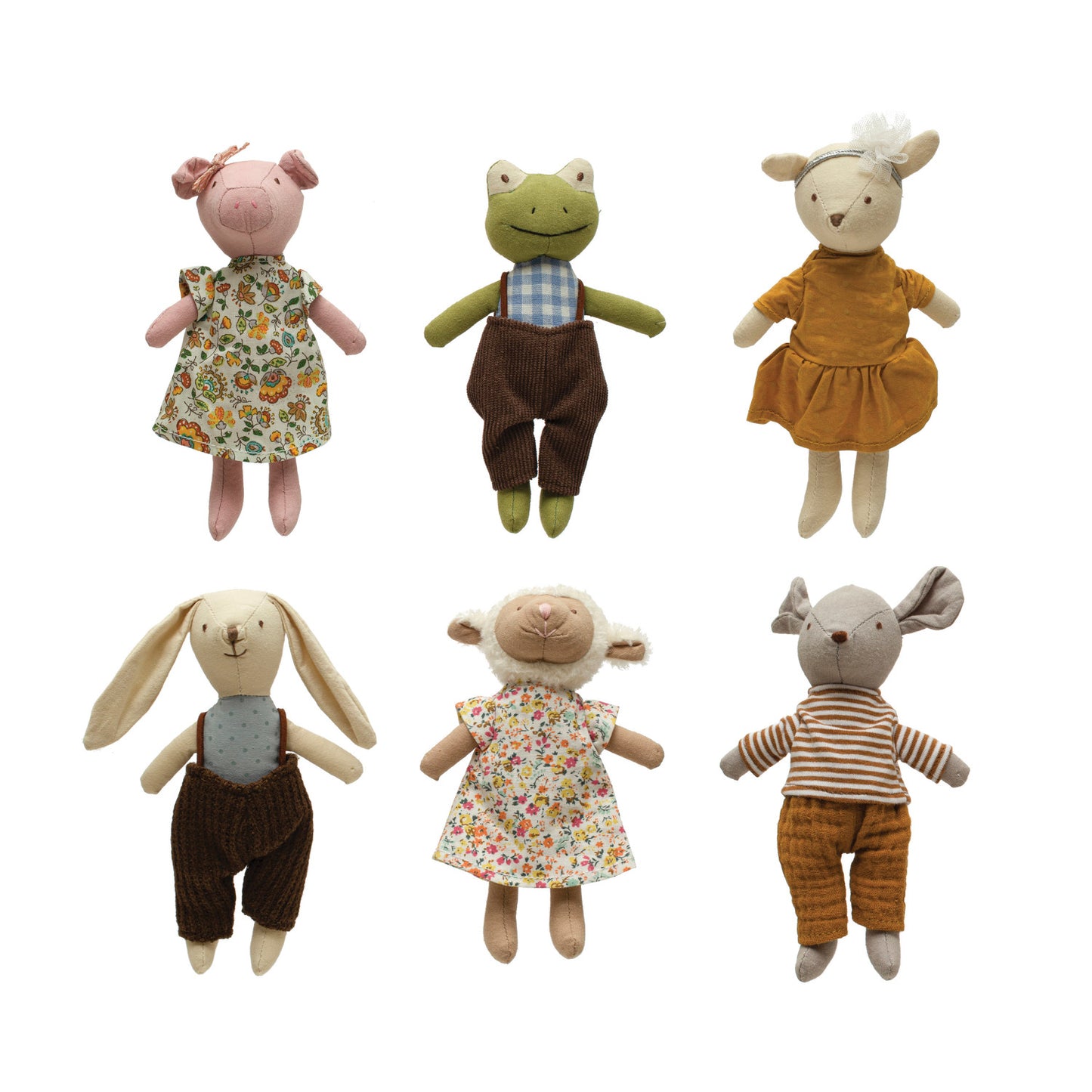 Cotton Linen Mini Animals