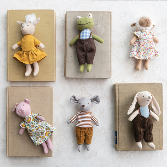 Cotton Linen Mini Animals