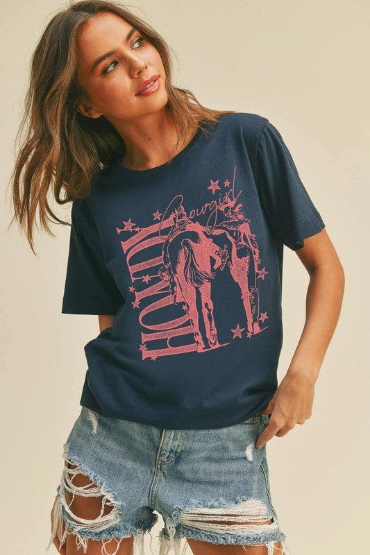 Howdy Cowgirl Graphic Tee