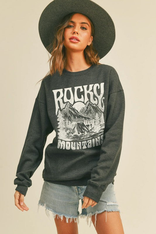 Rocky Mountain Graphic Sweatshirt