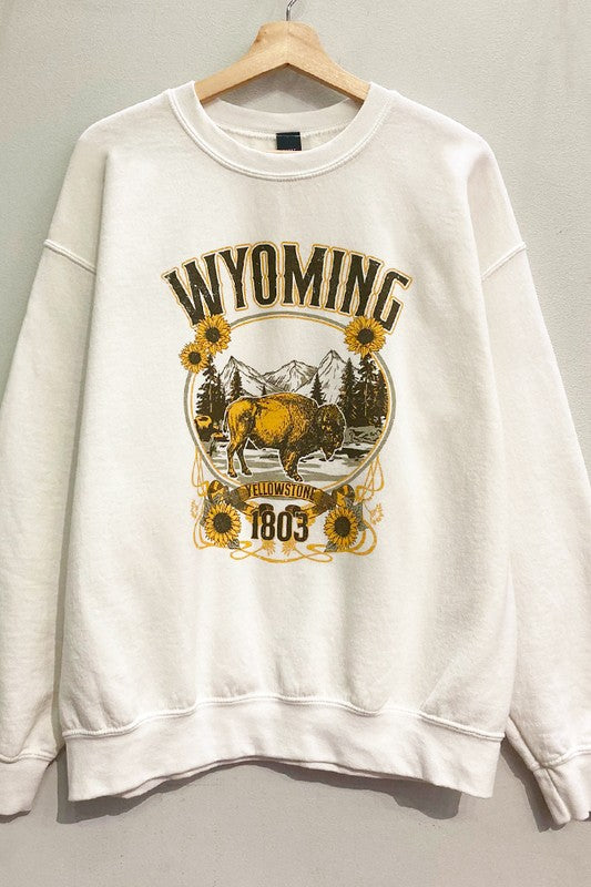 Wyoming Buffalo Sweatshirt