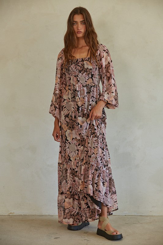 Paradise Peasant Dress